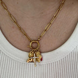 Double Trouble Charm Chain