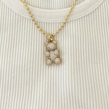 Shiny Teddy Necklace