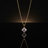 Collana “Violet Bloom”